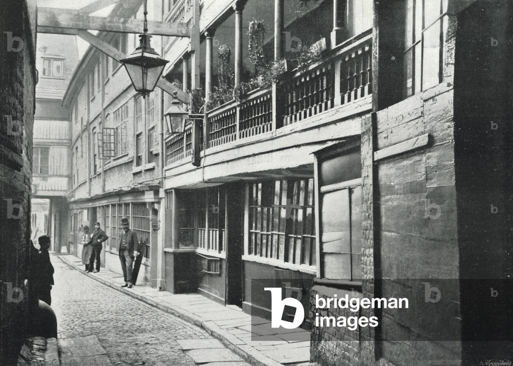 Old George Inn, General View (b/w photo)