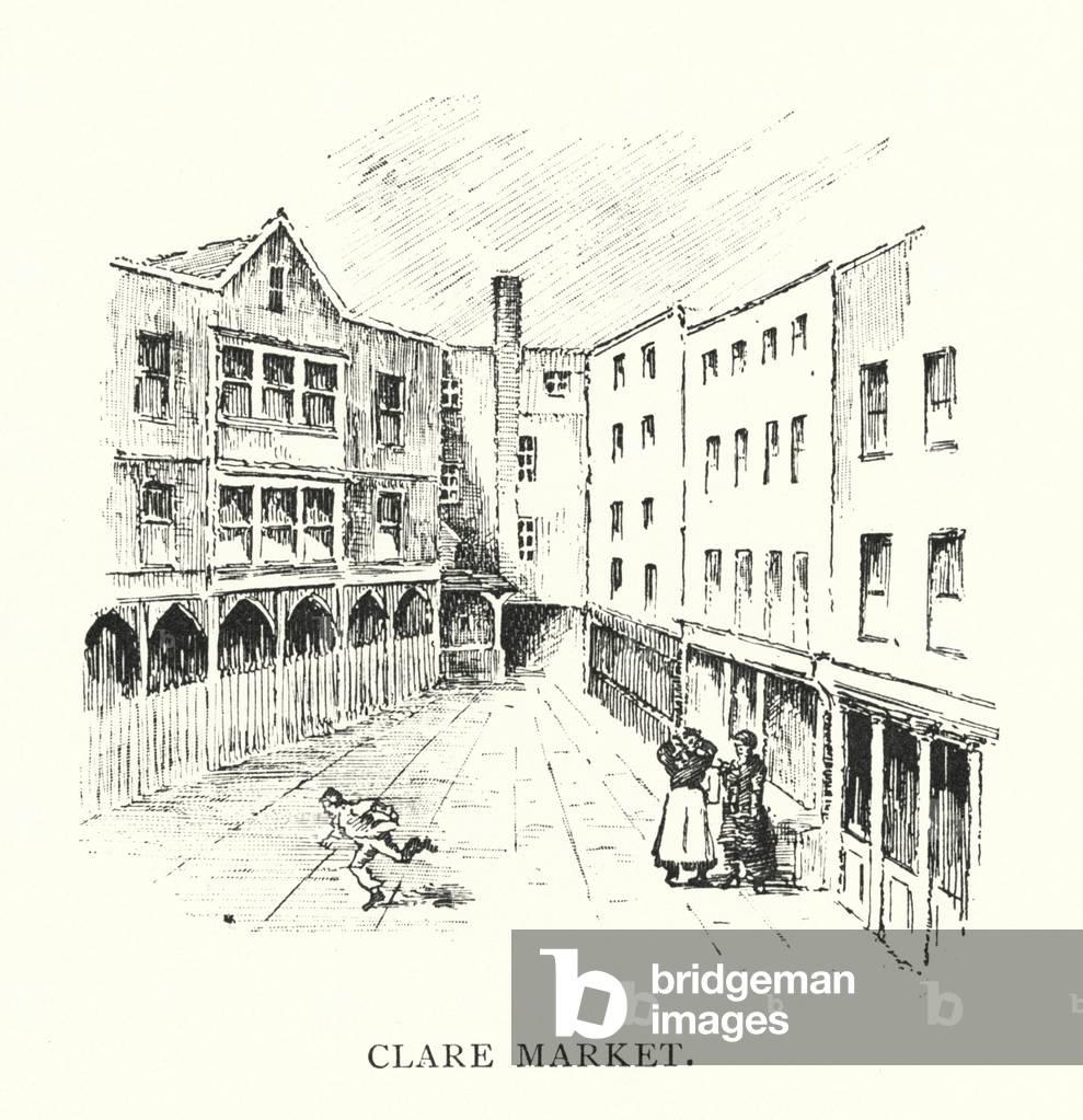 Clare Market (litho)