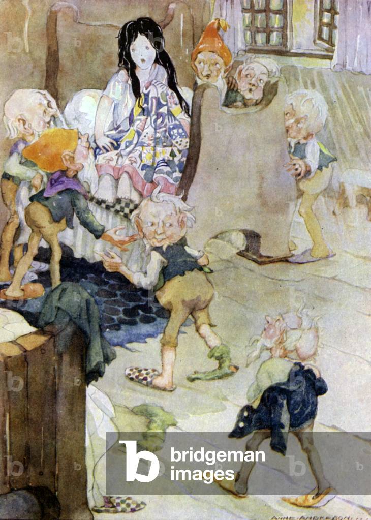 Little Snow White (colour litho)