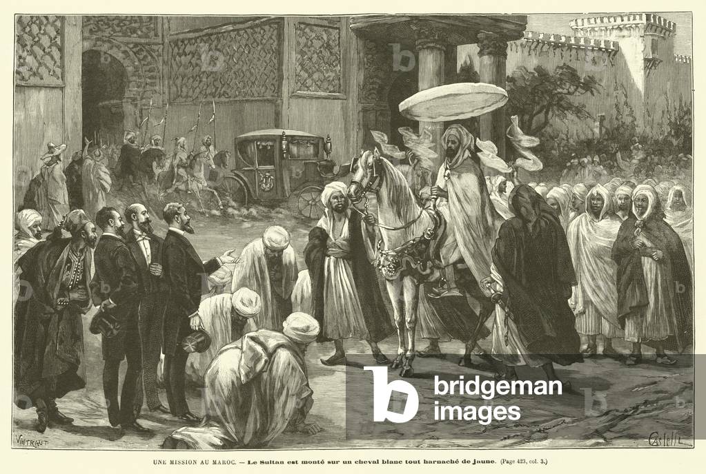 Une Mission Au Maroc (engraving)