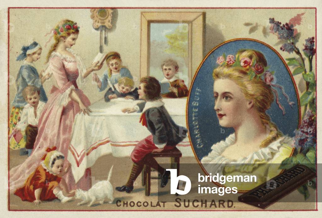 Charlotte Buff (chromolitho)