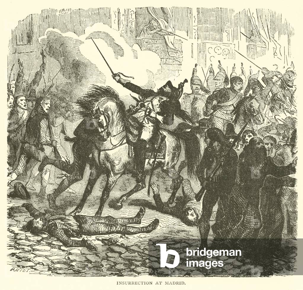 Insurrection at Madrid (engraving)