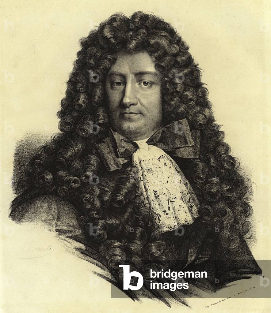 Adam Frans van der Meulen, Flemish artist (litho)