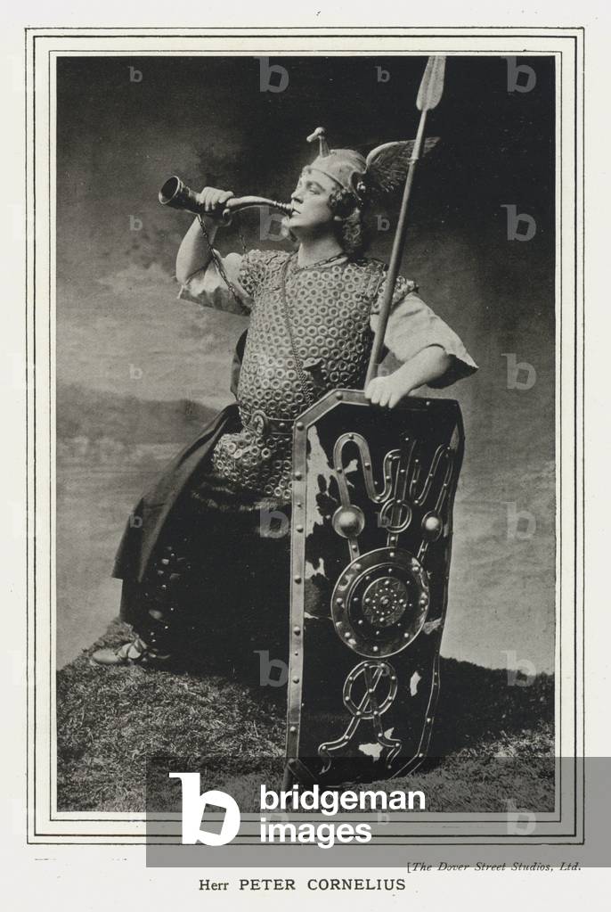 Peter Cornelius (b/w photo)