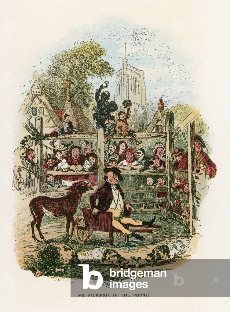 Illustration for the Pickwick Papers