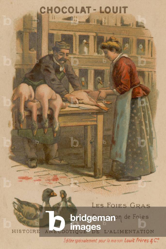 Foie Gras (chromolitho)