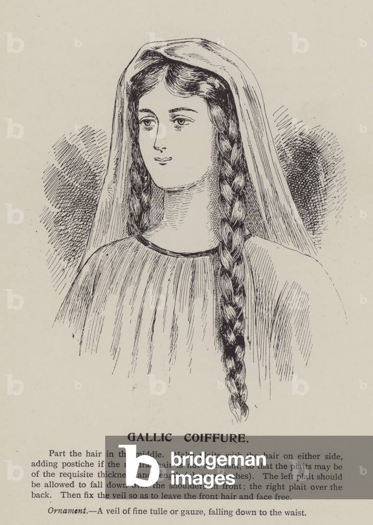 Gallic Coiffure (engraving)