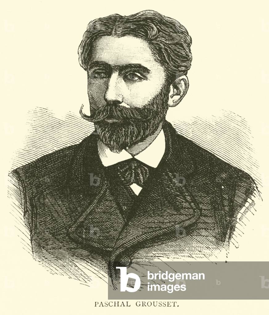 Paschal Grousset, March 1871 (engraving)