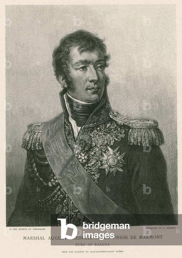 Marshal August-Frederic-Louis Viesse de Marmont (engraving)