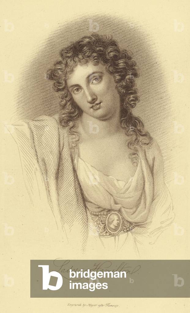 Portrait of Lady Hamilton (engraving)