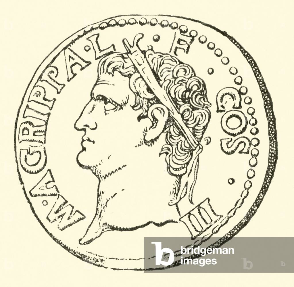 M Vipsanius Agrippa (engraving)