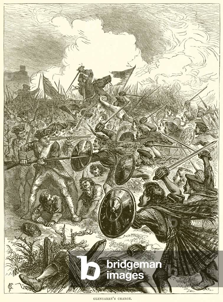 Glengarry's Charge (engraving)