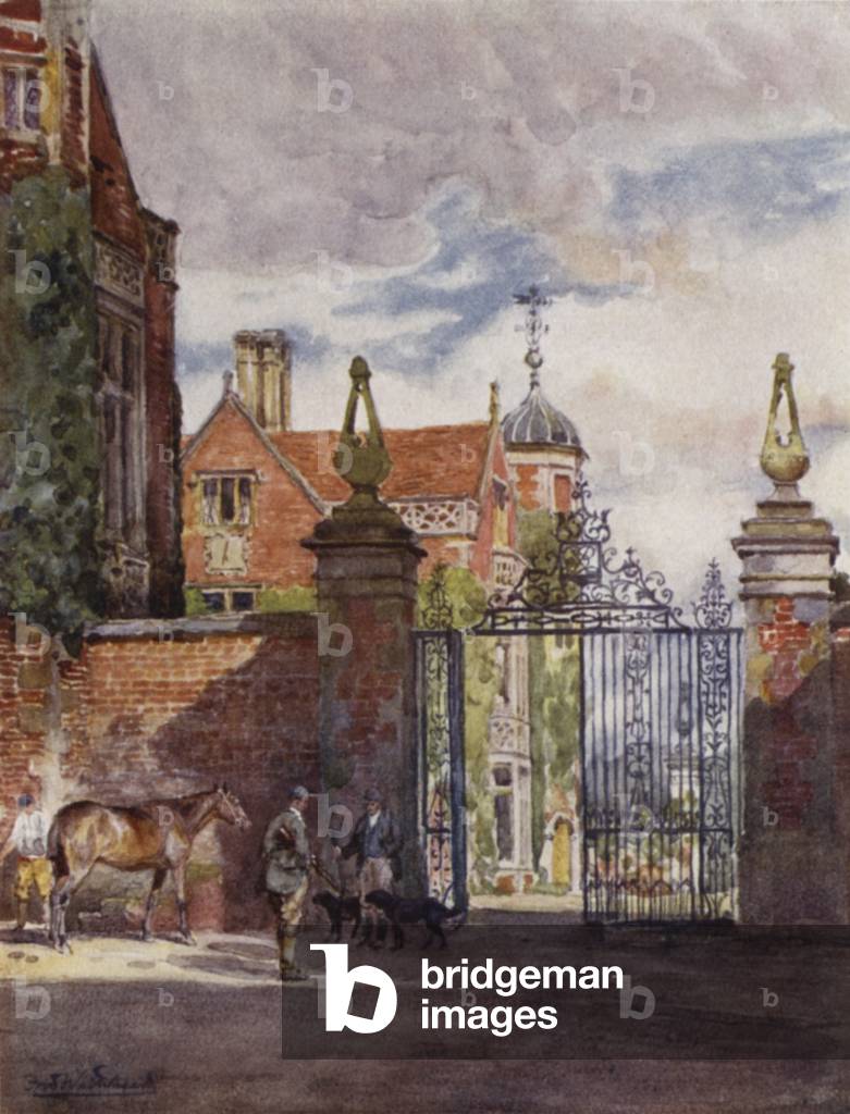 Charlecote (colour litho)
