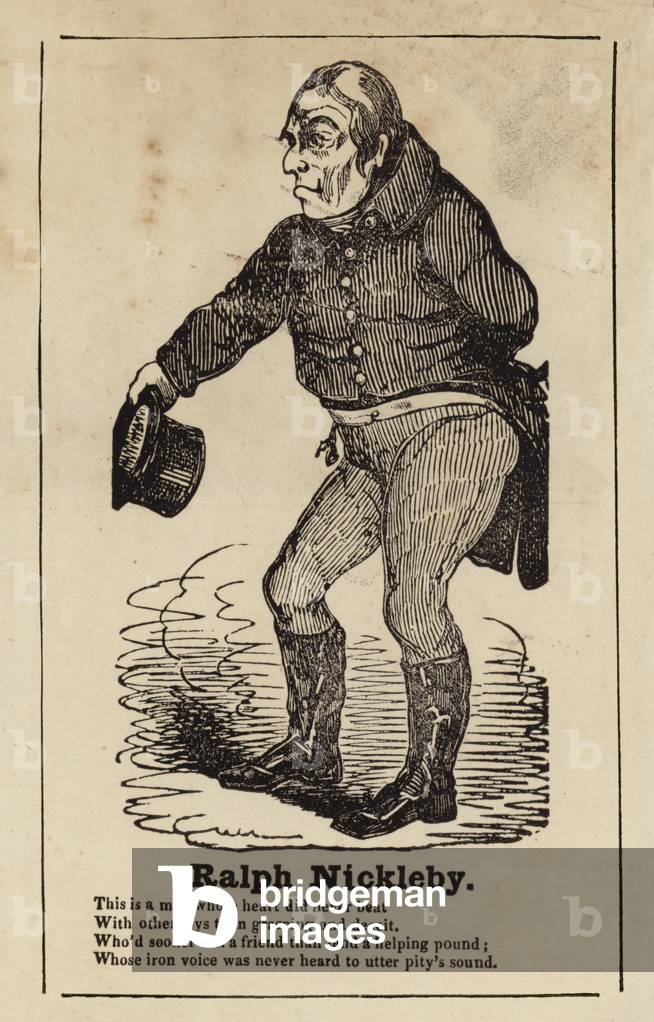 Ralph Nickleby from Nicholas Nickleby (engraving)