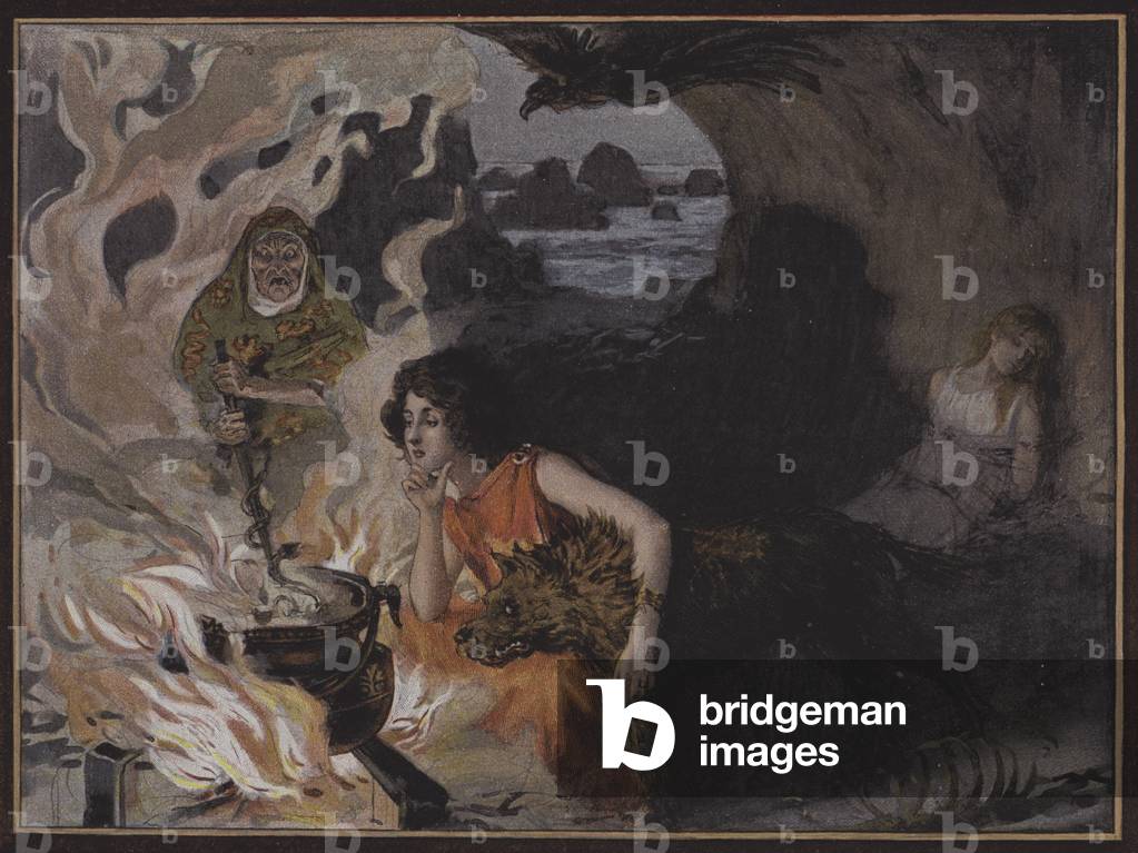 Azrael (colour litho)