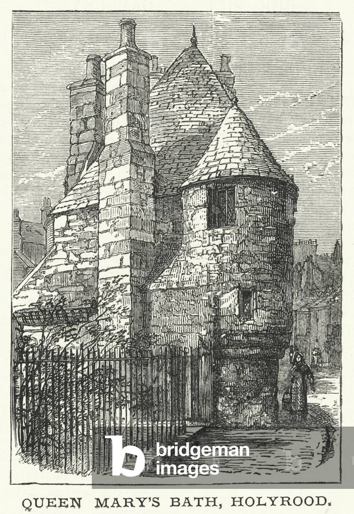 Queen Mary's Bath, Holyrood (engraving)