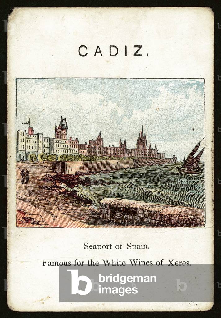 Cadiz (colour litho)