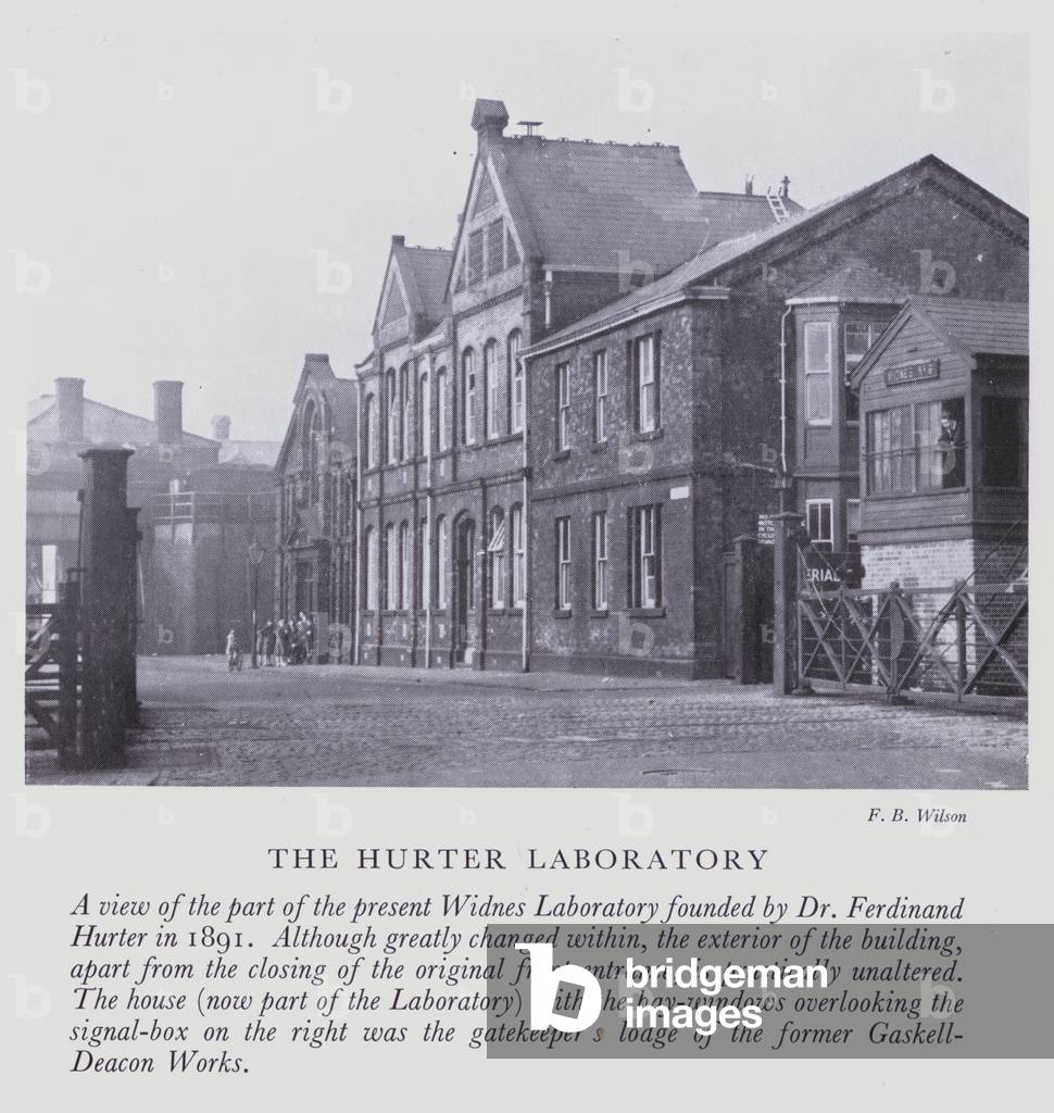 The Hurter Laboratory (b/w photo)