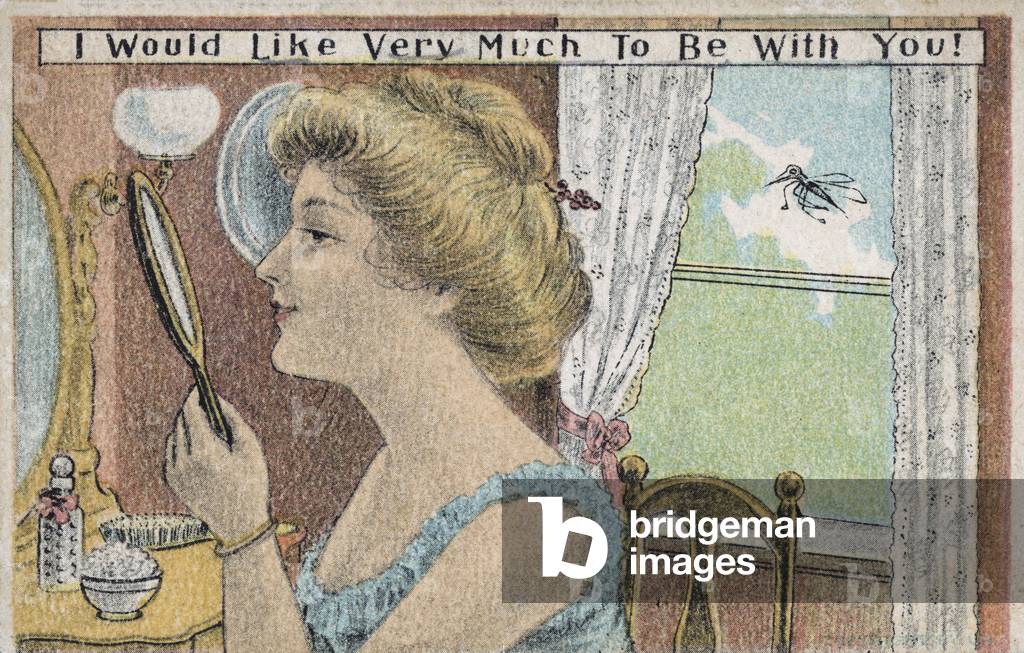 I would like very much to be with you! (colour litho)