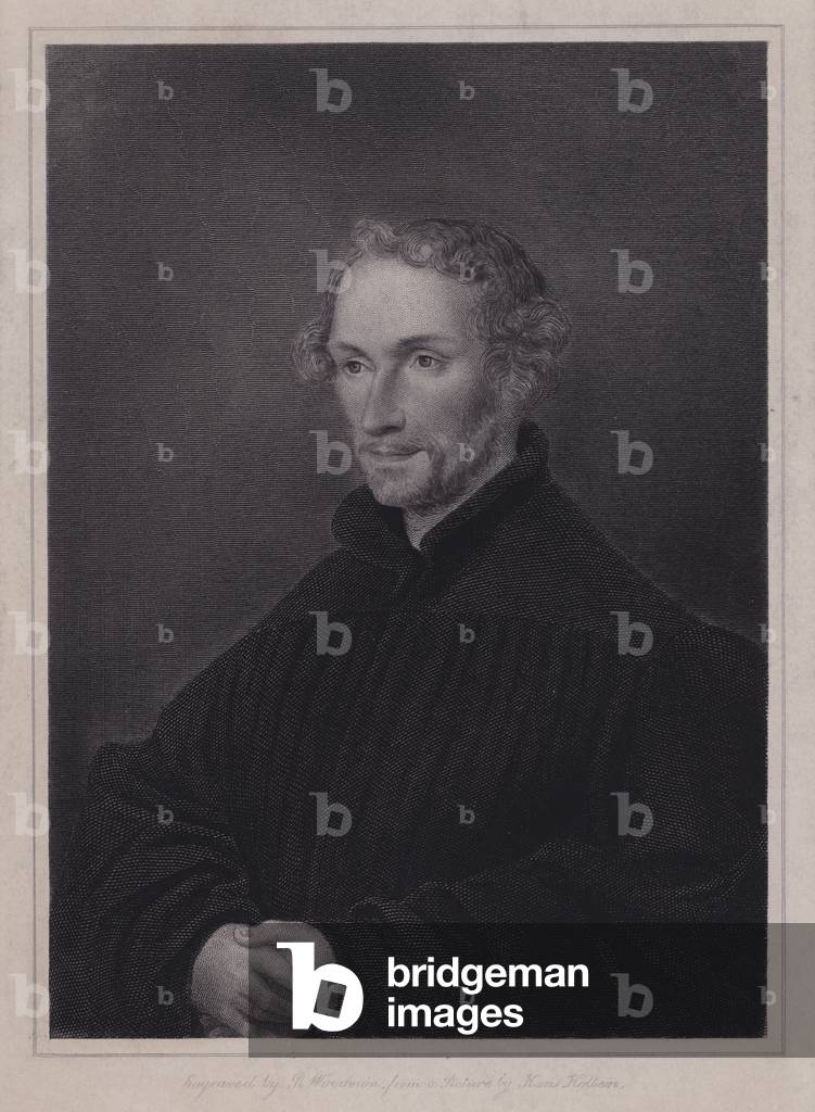 Philipp Melanchthon, German Protestant reformer and collaborator with Martin Luther (engraving)