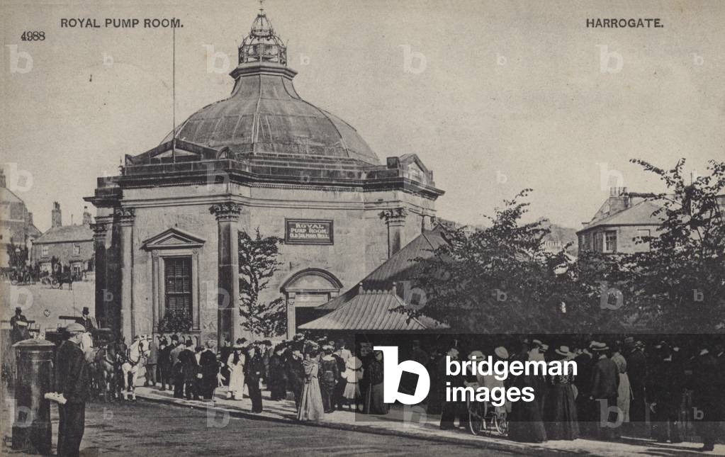 Royal Pump Room, Harrogate (b/w photo)