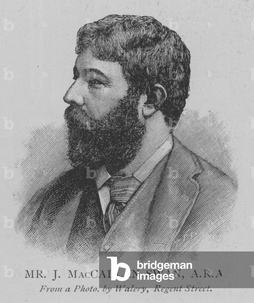 Mr J MacCallan Swan, ARA (engraving)