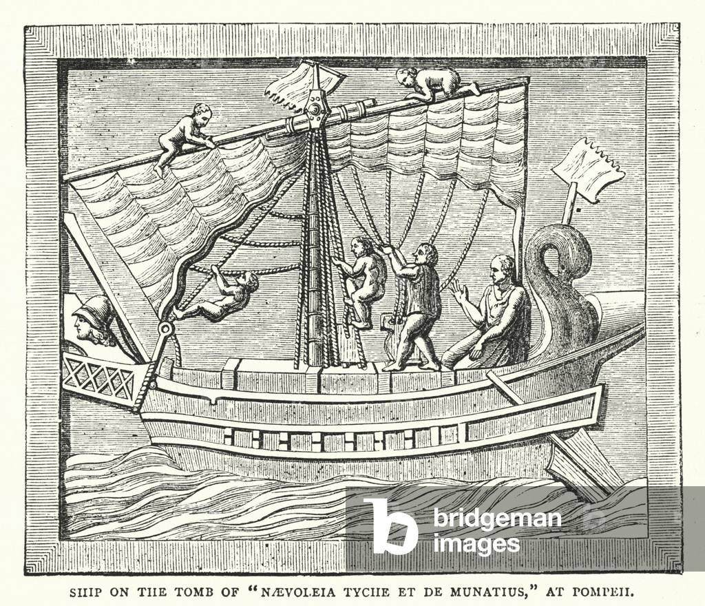 Ship on the Tomb of 
