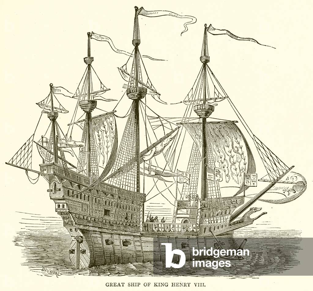 Great Ship of King Henry VIII (engraving)