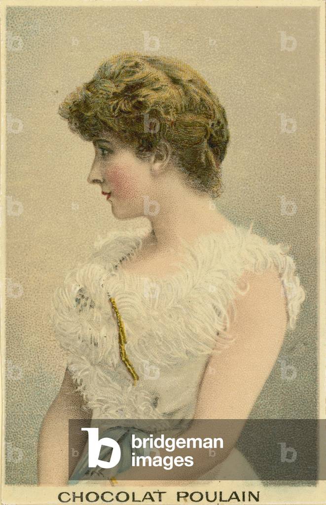 Chocolat Poulain Orange trade card (chromolitho)