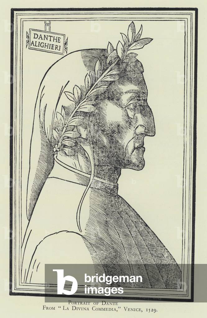 Portrait of Dante, from 