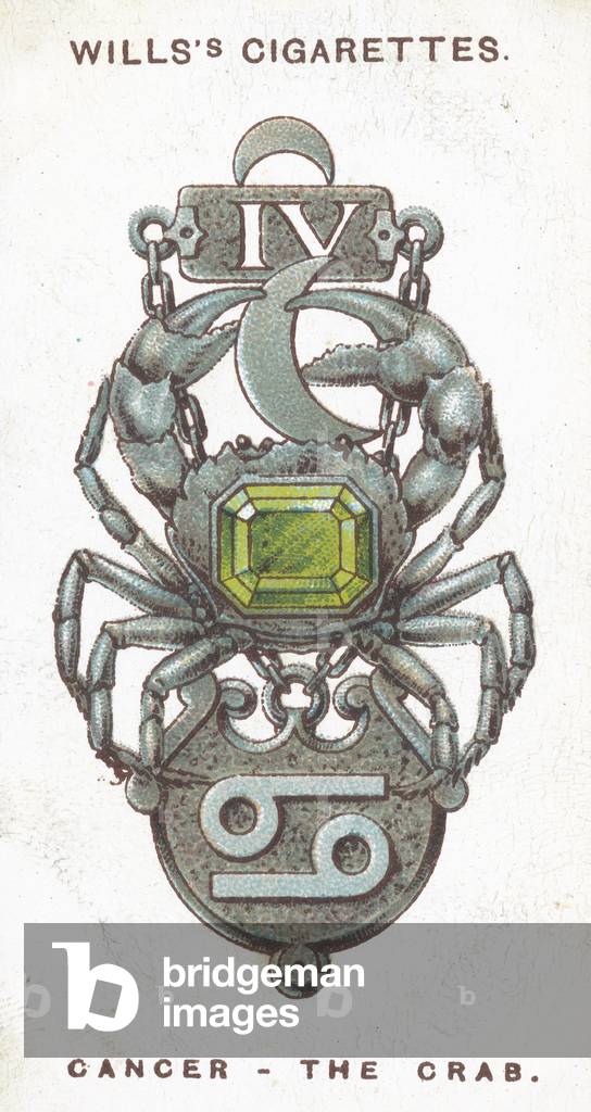 Cancer, The Crab (chromolitho)