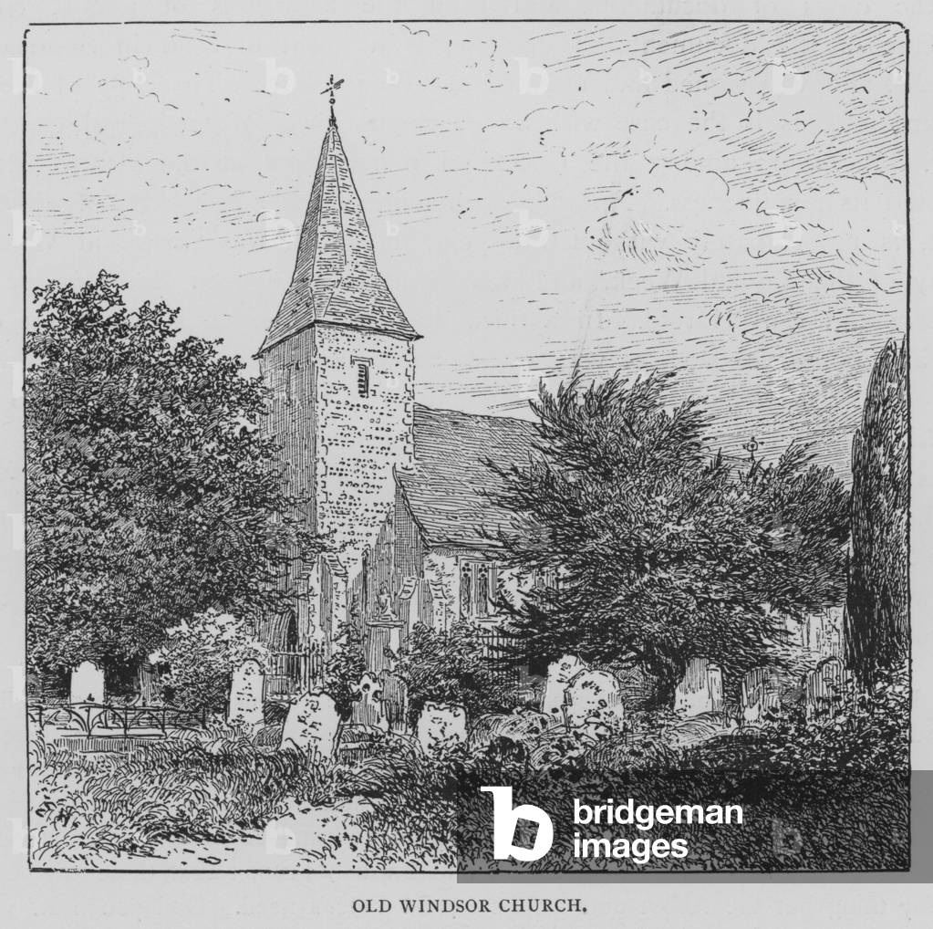 Old Windsor Church (engraving)