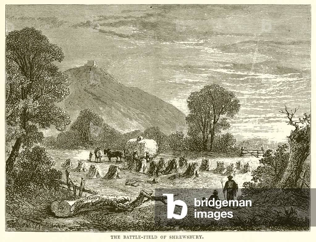 The Battle-Field of Shrewsbury (engraving)