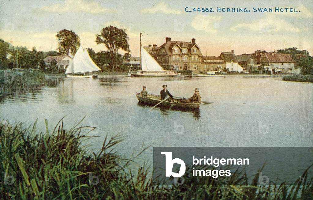 The Swan Hotel, Horning (colour photo)