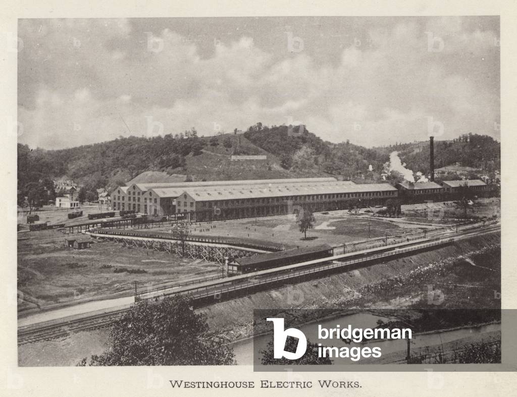 Pittsburgh: Westinghouse Electric Works (b/w photo)