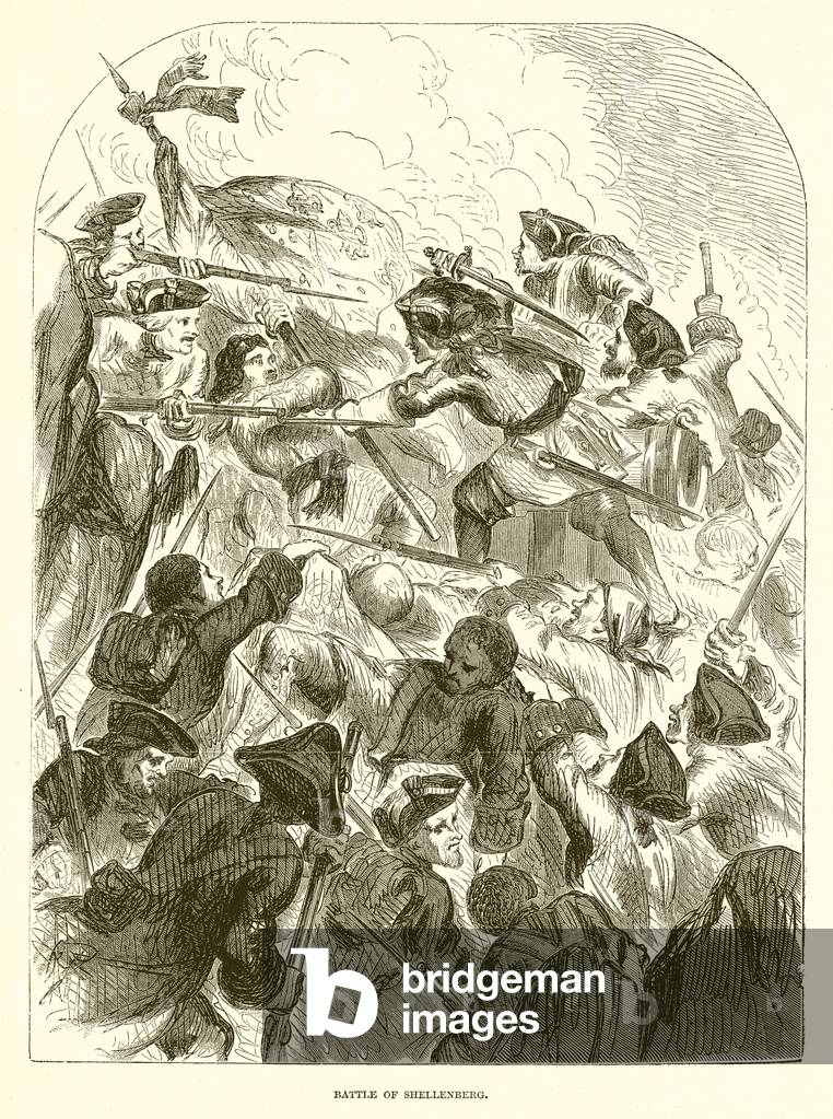 Battle of Shellenberg (engraving)