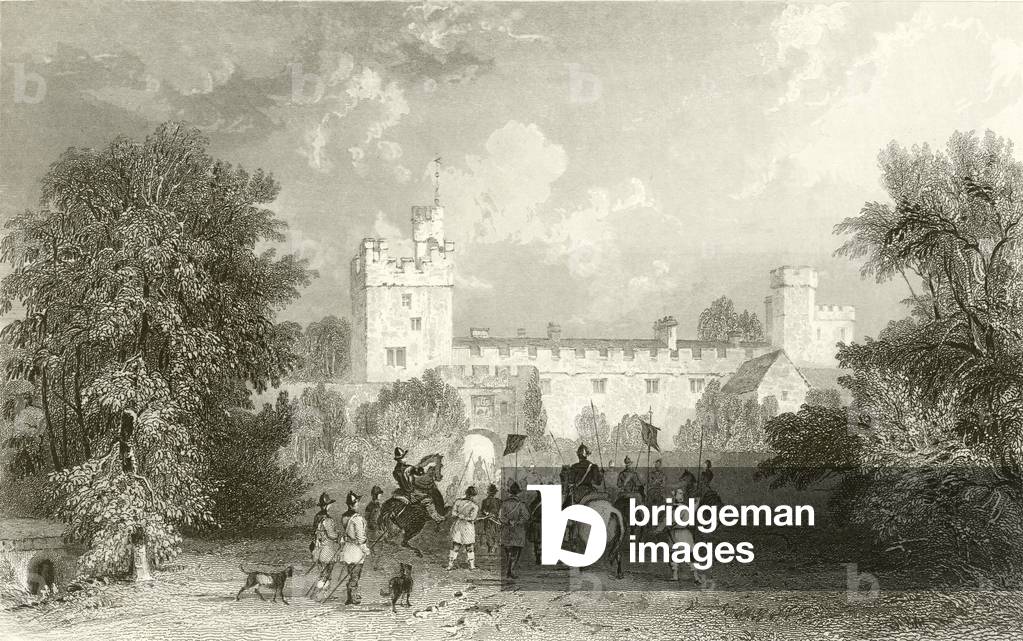 Naworth Castle, Cumberland (engraving)