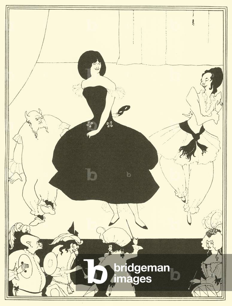 Comedy Ballet of Marionettes 1894 (lithograph)