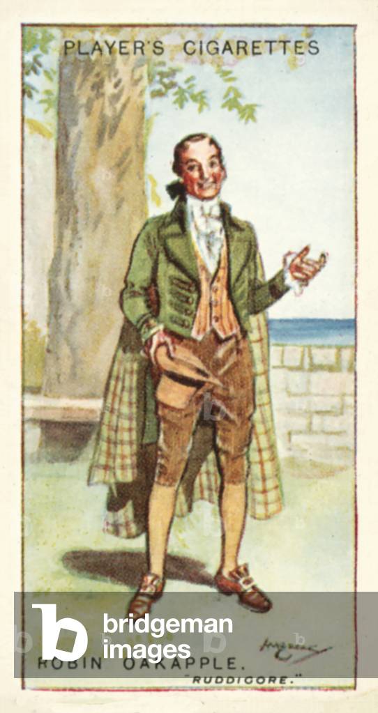 Gilbert and Sullivan, Robin Oakapple, Ruddigore (colour litho)