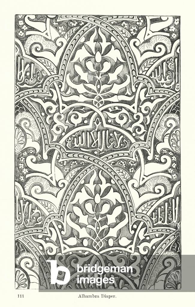 Alhambra Diaper (engraving)