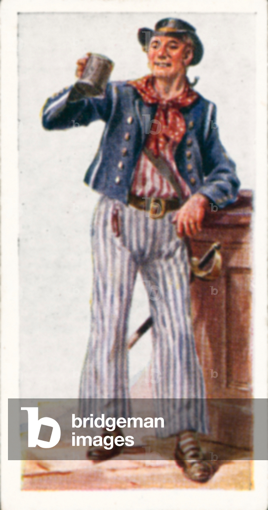Seaman, 1798 (colour litho)