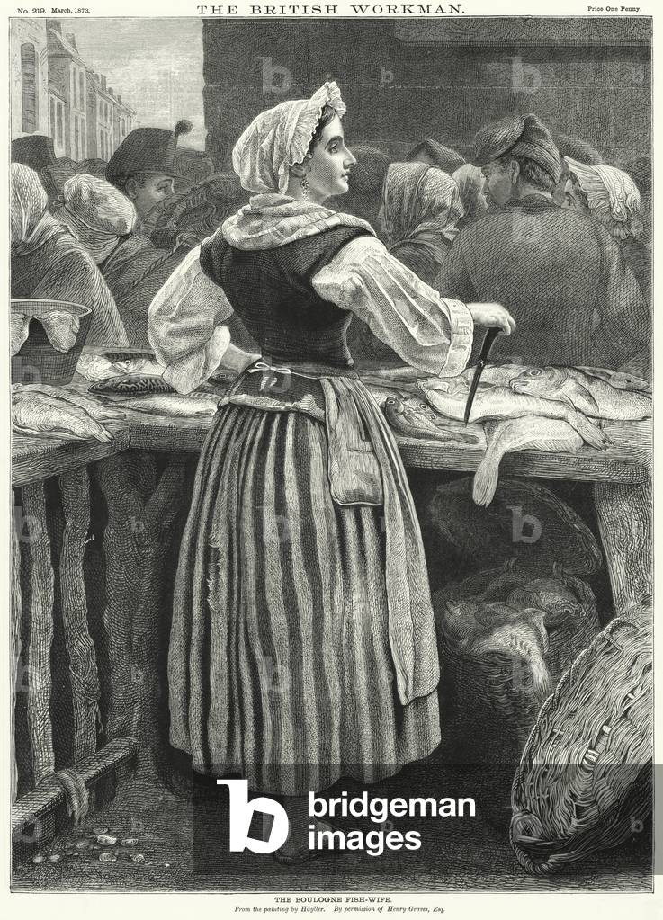The Boulogne Fish-Wife (engraving)