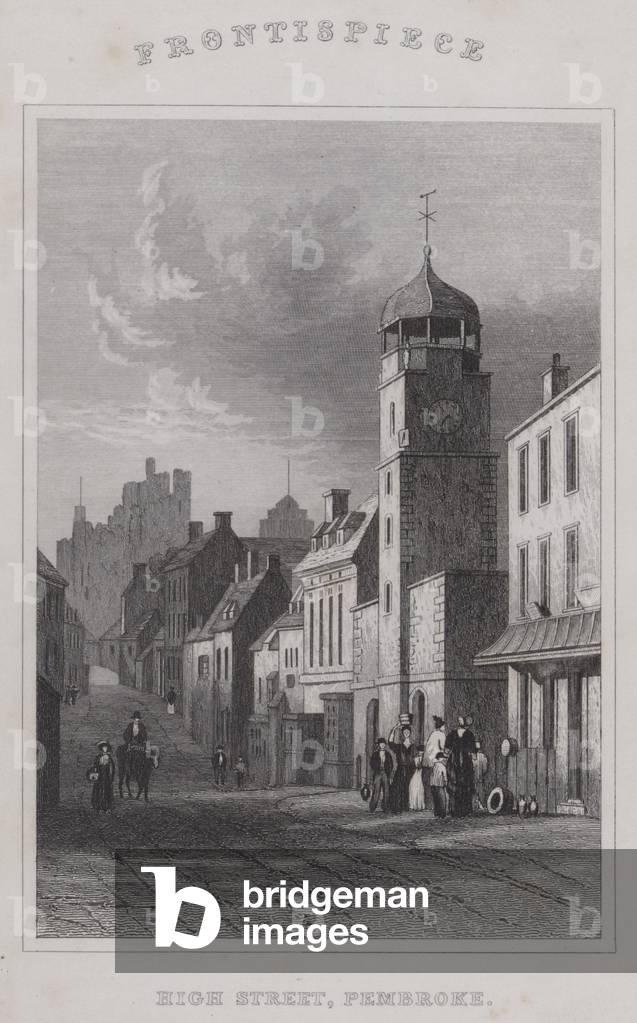 High Street, Pembroke (engraving)