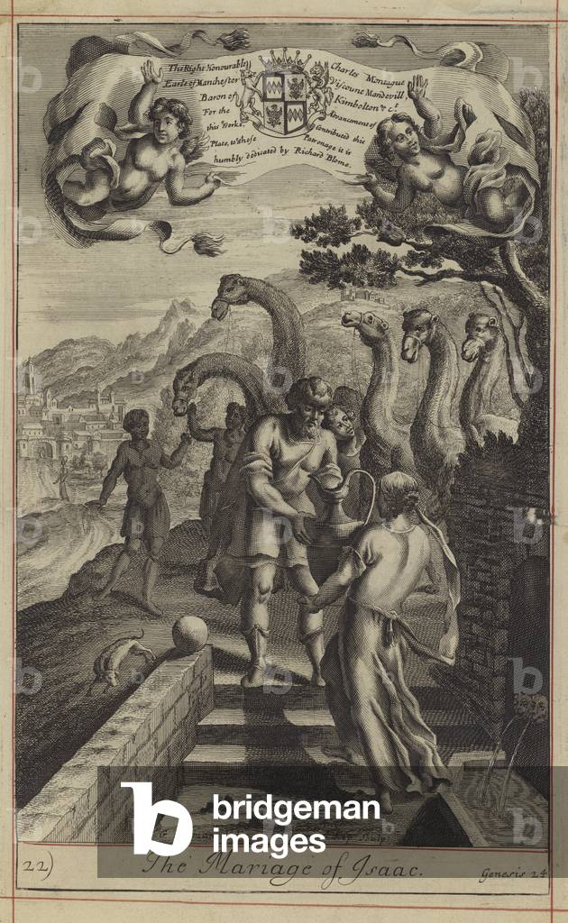 The Mariage of Isaac (engraving)