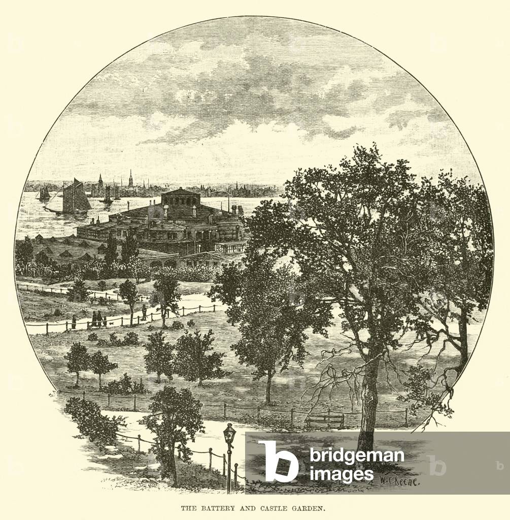 The Battery and Castle Garden (engraving)