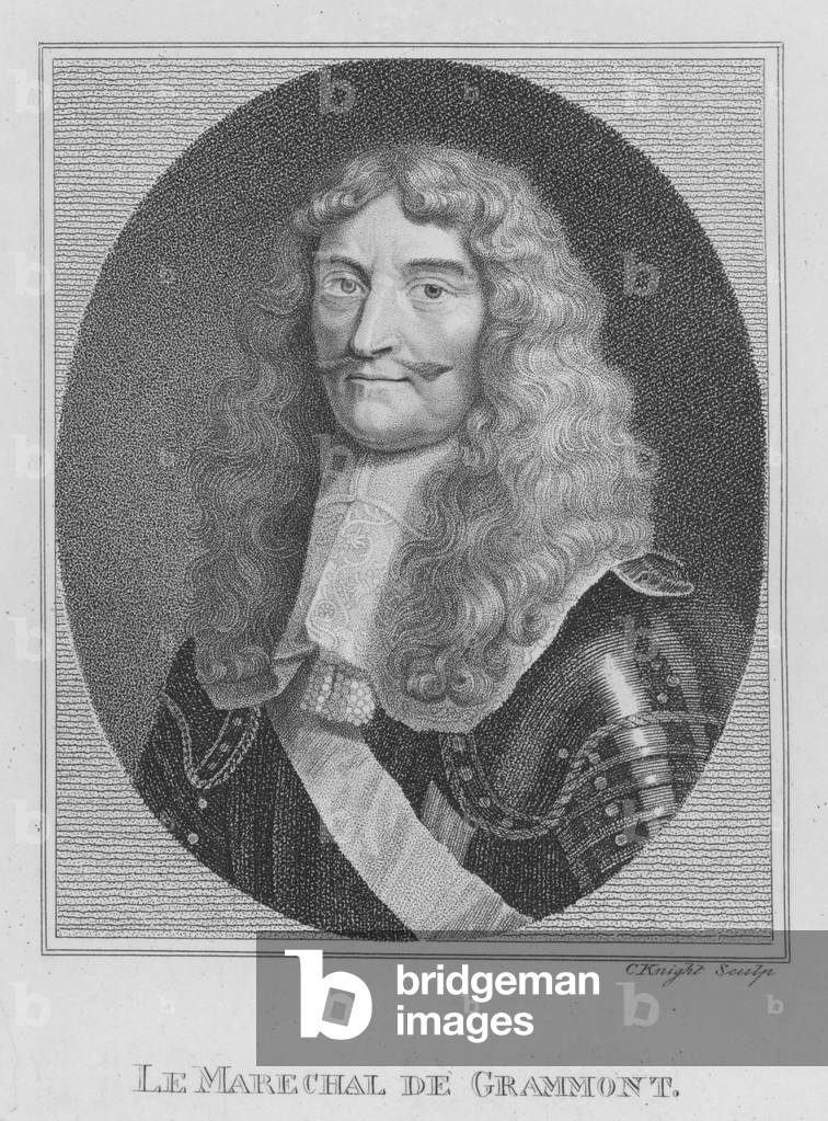 Le Marechal de Grammont (engraving)