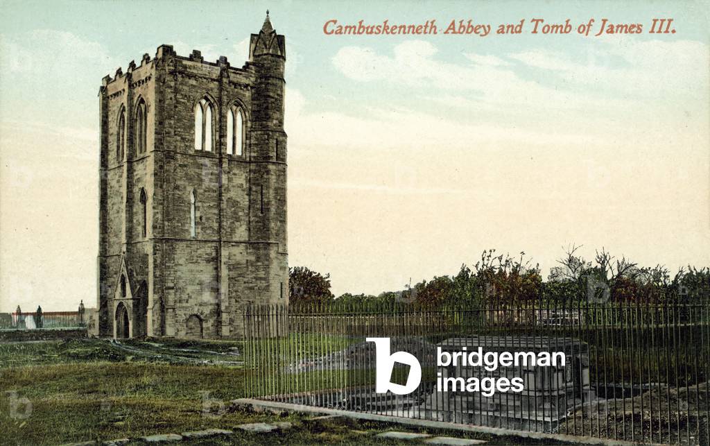 Cambuskenneth Abbey, Tomb, King James III Of Scotland (colour photo)