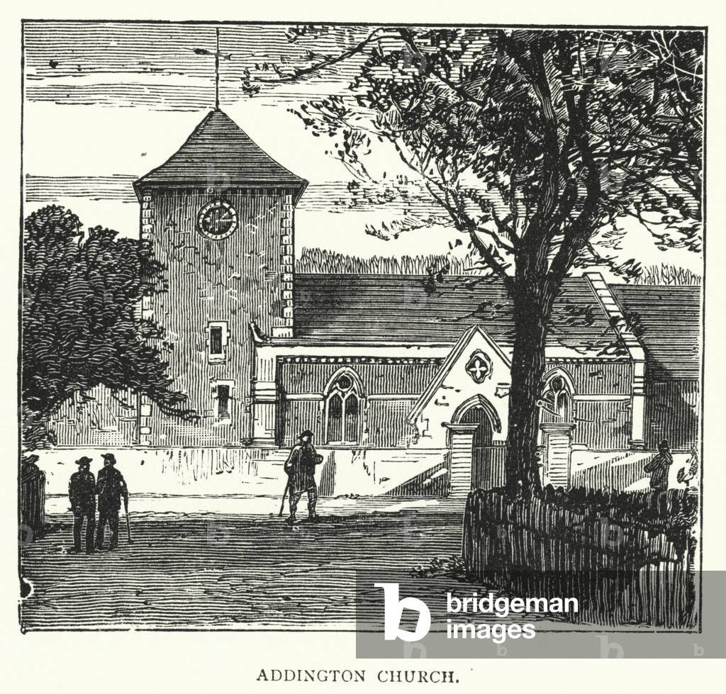 Addington Church (engraving)