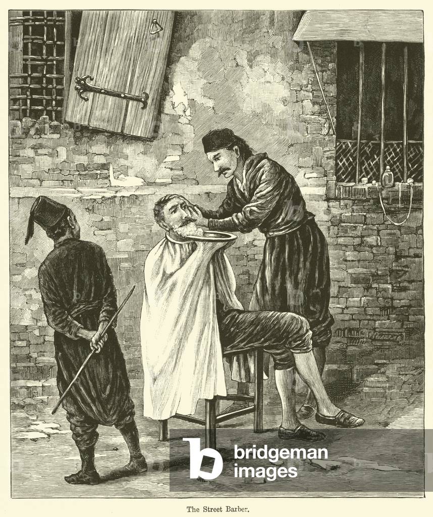 The Street Barber (engraving)