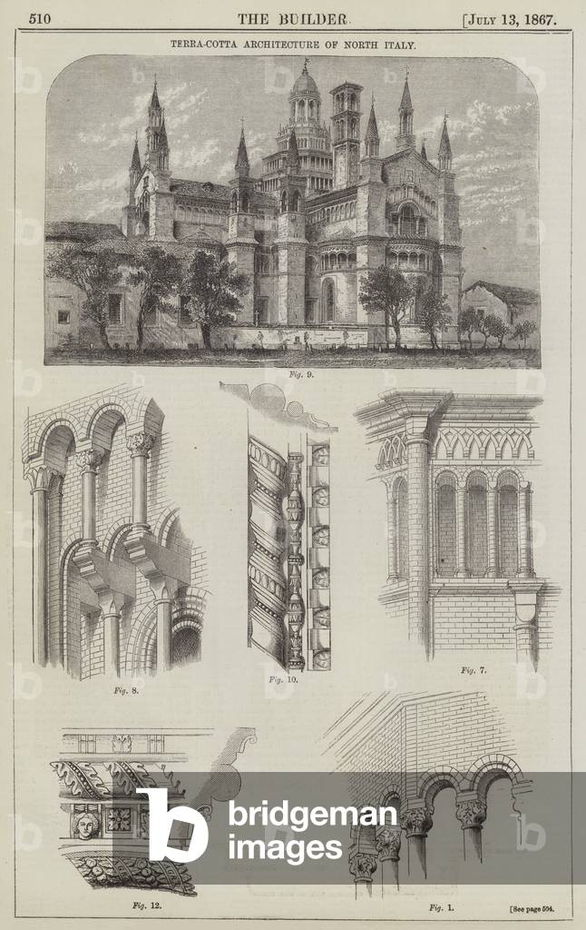 Terra-Cotta Architecture of North Italy (engraving)